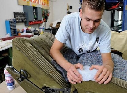 mocowanie do wnętrza pojazdu