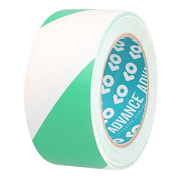 TAŚMA DO OZNACZANIA LINII AT-8 H BIAŁO-ZIELONA  50 mm x 33 m