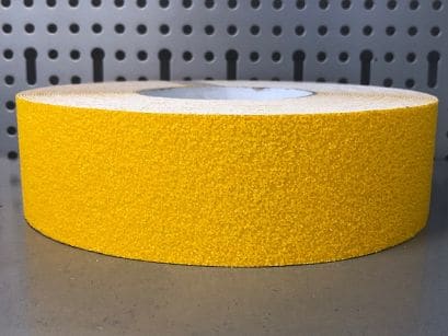 TAŚMA ANTYPOŚLIZGOWA GRUBE ZIARNO 50mm x 18m ŻÓŁTA