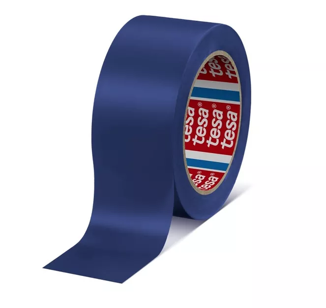 tesa® TAŚMA DO WYKLEJANIA LINII 60760 40mmx33m NIEBIESKA (GRANATOWA)
