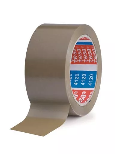 tesa® 4120 TAŚMA PAKOWA z PVC 75mmx66m BRĄZOWA