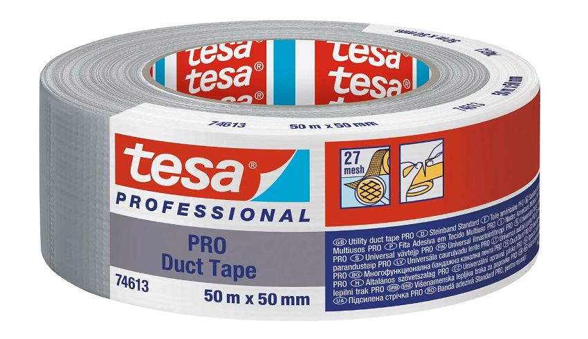 TAŚMA NAPRAWCZA DUCT TAPE  tesa® PRO 74613 50mmx50m SREBRNA