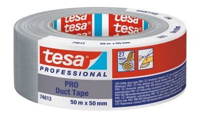 TAŚMA NAPRAWCZA DUCT TAPE  tesa® PRO 74613 50mmx50m SREBRNA