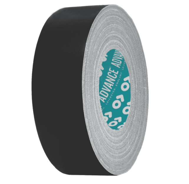 CZARNA MATOWA TAŚMA GAFFA  AT-159 50mmx50m