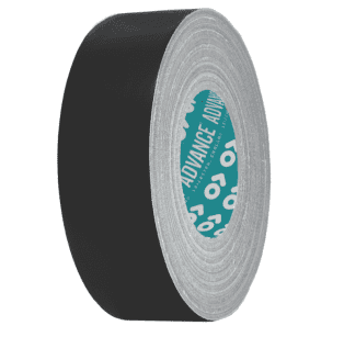 CZARNA MATOWA TAŚMA GAFFA  AT-159 50mmx50m