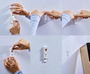 tesa® 77774 Gwóźdź (haczyk) samoprzylepny regulowany do tynku i tapet 2 szt. 1kg