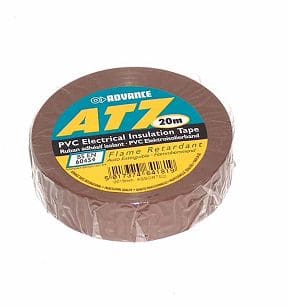 AT-7 TAŚMA IZOLACYJNA SAMOGASNĄCA 8kV BRĄZOWA  19mm x 20m