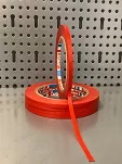 TAŚMA WINYLOWA TESA 5 mm X 33 m do MASKOWANIA, OZNACZANIA CZERWONA