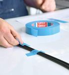 tesa® TAŚMA STRAPPINGOWA 64284 110my 19mmx66m NIEBIESKA