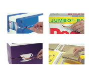 TAŚMA ZRYWAJĄCA tesa® DO OTWIERANIA KARTONÓW OPAKOWAŃ KOPERT 6 mm x 20 000 m CZERWONA