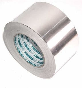 AT506 75mmx50m KOMINKOWA TAŚMA ALUMINIOWA 0,05mm +350°C