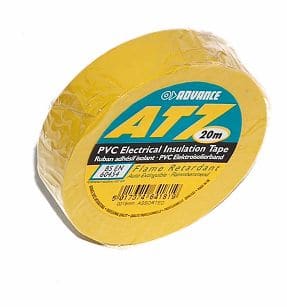 AT-7 19mm x 20m TAŚMA IZOLACYJNA SAMOGASNĄCA ŻÓŁTA 8 kV / 1 warstwę
