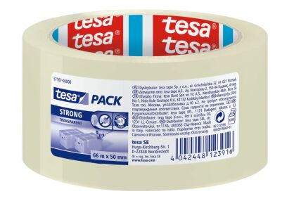 Taśma pakowa tesapack® Strong 66m x 50mm Przezroczysta