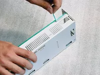 WĄSKA WYSOKOTEMPERATUROWA TAŚMA  tesa® 50600 9mm x 66m ZIELONA POLIESTR 220°C