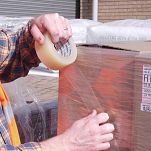 AT30 50mm x 33m TAŚMA DO ŁĄCZENIA FOLII PE PRZEZROCZYSTA