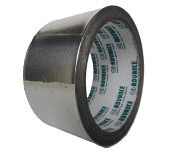 AT-506 50mmx10m TAŚMA ALUMINIOWA KOMINKOWA 0,05mm  +350°C