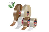 tesa® 60418 przezroczysta taśma pakowa z PET pochodzącego z recyklingu 50mm x 132m