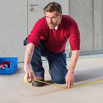 tesa® 60760 TAŚMA DO WYZNACZANIA LINII 75mmX33m ŻÓŁTA