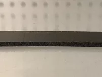 TAŚMA JEDNOSTRONNA USZCZELNIAJĄCA Z PIANKI PVC 3mm 19mm 25m czarna