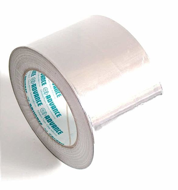 TAŚMA ALUMINIOWA  AT-502 100mmx45m (-20 °C do +110°C)