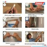 tesa® Powerstrips Rzepy samoprzylepne CLICK rozmiar L