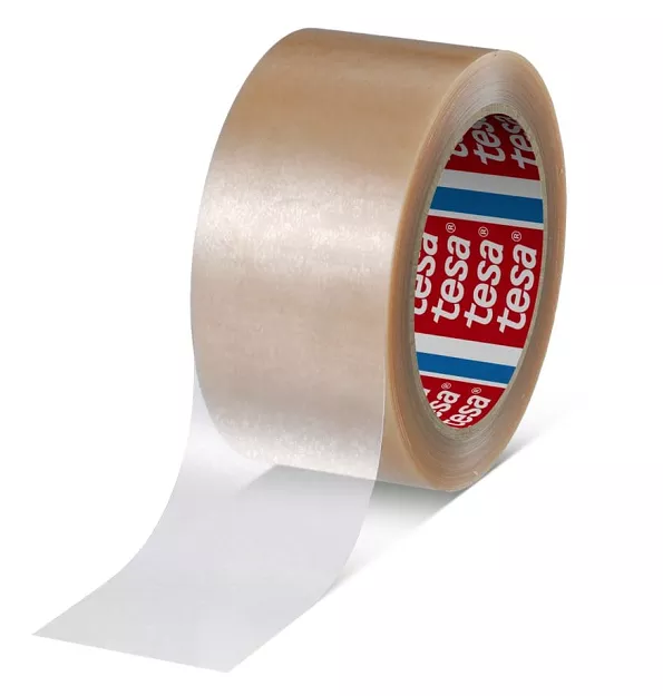 tesa® 4124 TAŚMA CICHOODWIJALNA PVC 50mmX66m PRZEZROCZYSTA