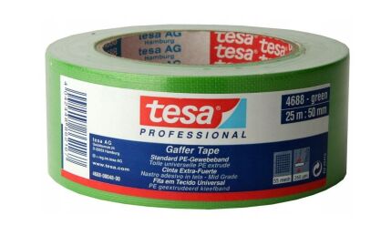 tesa® 4688 TAŚMA NAPRAWCZA GAFFER 50mmx25m ZIELONY