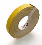 TAŚMA ANTYPOŚLIZGOWA na podłożu ALUMINIOWYM 25mmx18m ŻÓŁTA