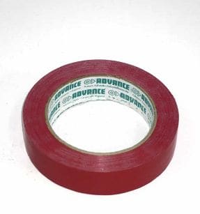 AT8 25mm x 33m TAŚMA DO OZNACZANIA LINII CZERWONA