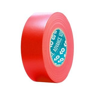 TAŚMA TECHNICZNA GAFFA PÓŁ MAT AT175 50mmx50m CZERWONA