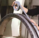tesa® 4657 TAŚMA TKANINOWA POWLEKANA AKRYLEM 180°C 25mmX50m SZARA
