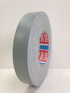 tesa® 4657 TAŚMA TKANINOWA POWLEKANA AKRYLEM 180°C 25mmX50m SZARA