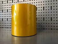 TAŚMA ODBLASKOWA REFLECTA ŻÓŁTA 100mm x 10mb gładka