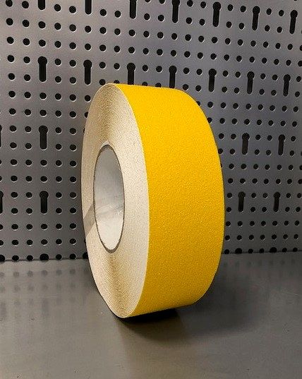 TAŚMA ANTYPOŚLIZGOWA ZIARNO STANDARD 50mm x 18m ŻÓŁTA