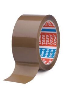 tesa® 64014 TAŚMA OPAKOWANIOWA CICHA 50mmx66m BRĄZOWA SZARA