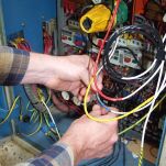 AT-7 TAŚMA ELEKTROIZOLACYJNA SAMOGASNĄCA NIEBIESKA 19mmx20m 8 kV / 1 warstwę