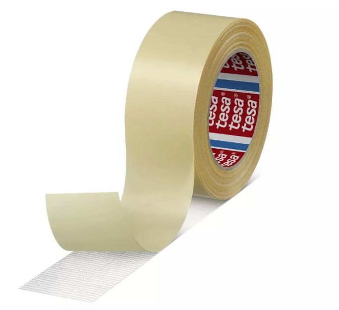 tesa® 4934 BARDZO MOCNA TAŚMA DWUSTRONNA MONTAŻOWA WZMOCNIONA SIATKĄ 50mmx25m SUPER MOCNA