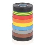 AT-7 TAŚMA ELEKTROIZOLACYJNA ZESTAW 10 KOLORÓW 15mmx10m 8 kV / 1 warstwę