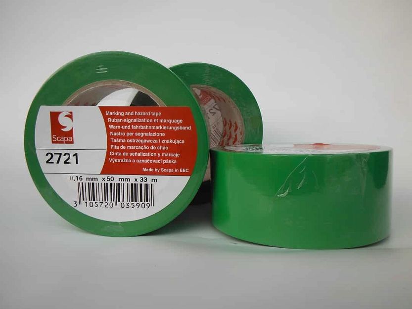 TAŚMA DO WYZNACZANIA LINII SCAPA 2721 50mmx33m ZIELONA