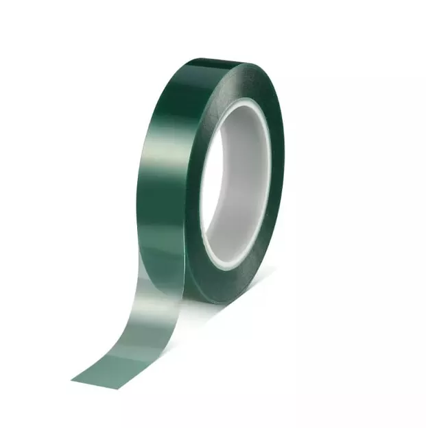 tesa® 50600  WYSOKOTEMPERATUROWA TAŚMA MASKUJĄCA POLIESTROWA 25mm x 66m ZIELONA 220°C