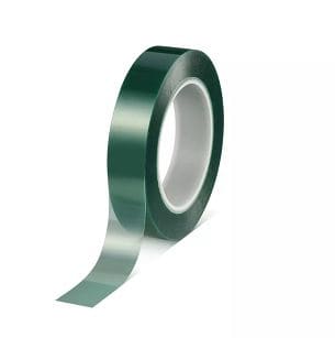 tesa® 50600  WYSOKOTEMPERATUROWA TAŚMA MASKUJĄCA POLIESTROWA 25mm x 66m ZIELONA 220°C