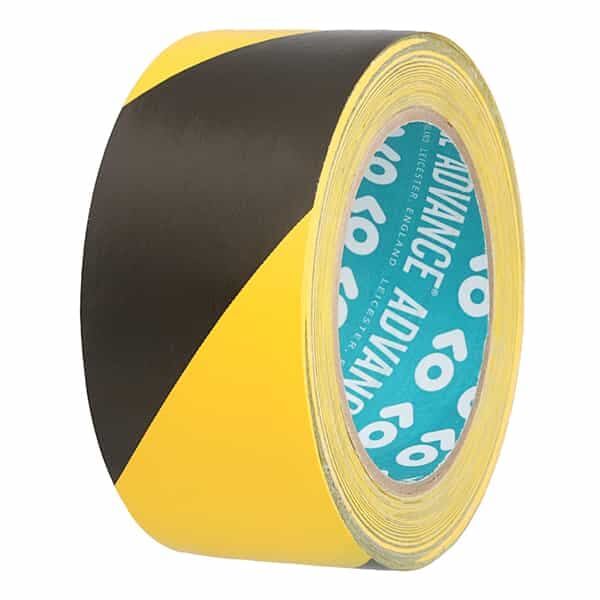 AT-8H TAŚMA OSTRZEGAWCZA ŻÓŁTO-CZARNE PASY 50mm x 33m