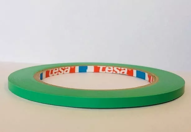TAŚMA WINYLOWA TESA 5 mm X 33 m do MASKOWANIA OZNACZANIA ZIELONA
