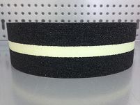 GLOW LINE CZARNA TAŚMA ANTYPOŚLIZGOWA Z PASKIEM ŚWIECĄCYM W CIEMNOŚCI 50mmx18,3m
