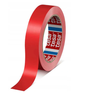 tesa® TAŚMA PVC 4104 / 60404 19mmx66mb CZERWONA