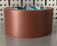 PROFESJONALNA TAŚMA WINYLOWA PVC 50mm x 33m BRĄZOWA